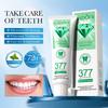 Peppermint refreshing gum care toothpaste, naturally freshens breath and whitens teeth.