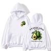 Funny An Avocado Juice Graphic Hoodies Men Women Fashion Aesthetic Sweatshirt Oversized Fleece Gifts