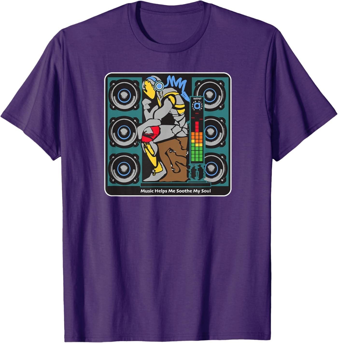 

Music 2 My Soul - Original Art Apparel, Color Wheel Edition T-Shirt 5XL різнокольоровий