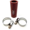 Hconcet 3286499 Red Turbo Oil Drain Hose And 2 Clamps Compatible with Dodge Cummins 4BT, 6BT and 6CT models year from 1989-2006