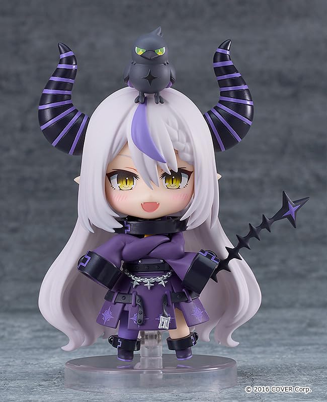 Figurine mobile peinte en plastique non à l'échelle de Laplace Darkness de Nendoroid Hololive Production