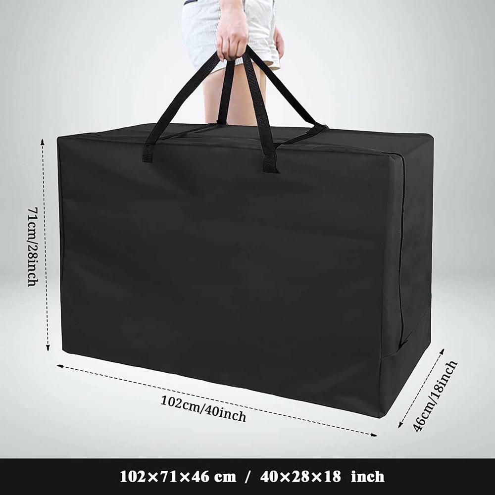 Folding Bed Storage Bag Ultra Smooth Waterproof And Dustproof Portable Bag Big Capacity Foldable Memory Foam Duvet Mattress Case