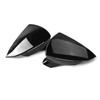 A28G-Gloss Black Side Door Wing Mirror Caps Rearview Mirror Case Cover For Seat Leon MK3 2013- SEAT Ibiza Mk5 2017 2018
