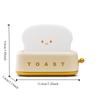 Energy Saving Toaster Lamp Cartoon Toaster Nightlight Bread Toast Table Light  Home