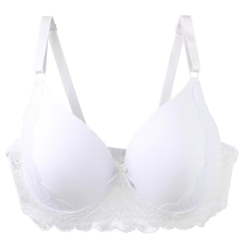 Stilvoller Push-Up-BH in Übergröße mit Bügel für volle Brüste Sexy Unterstützend