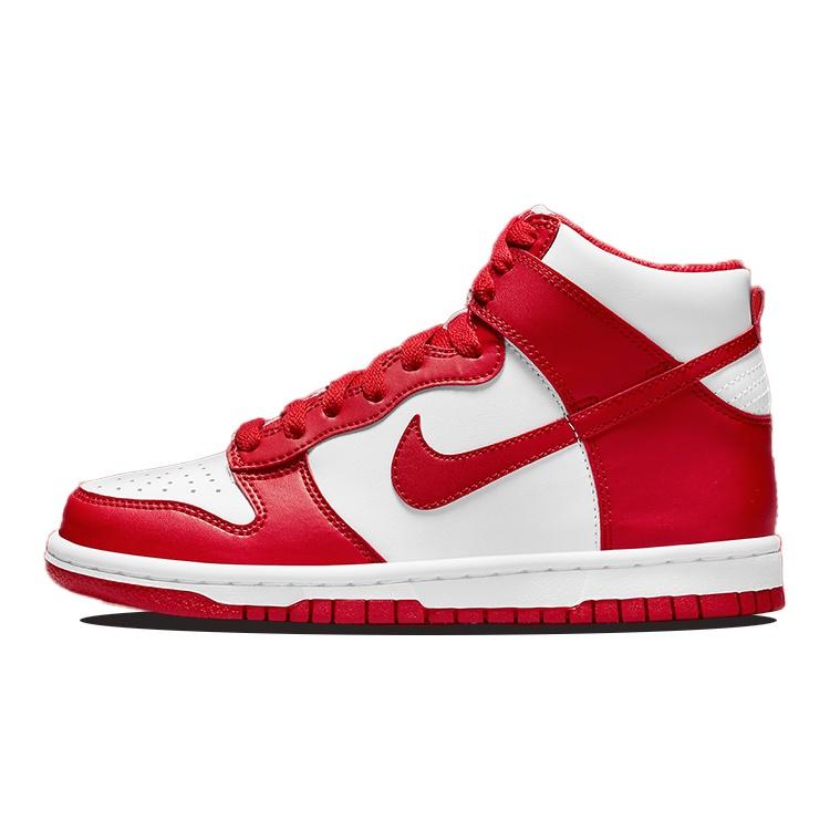 (GS) Nike Dunk High Championship Red Kids DB2179-106 EU 35.5