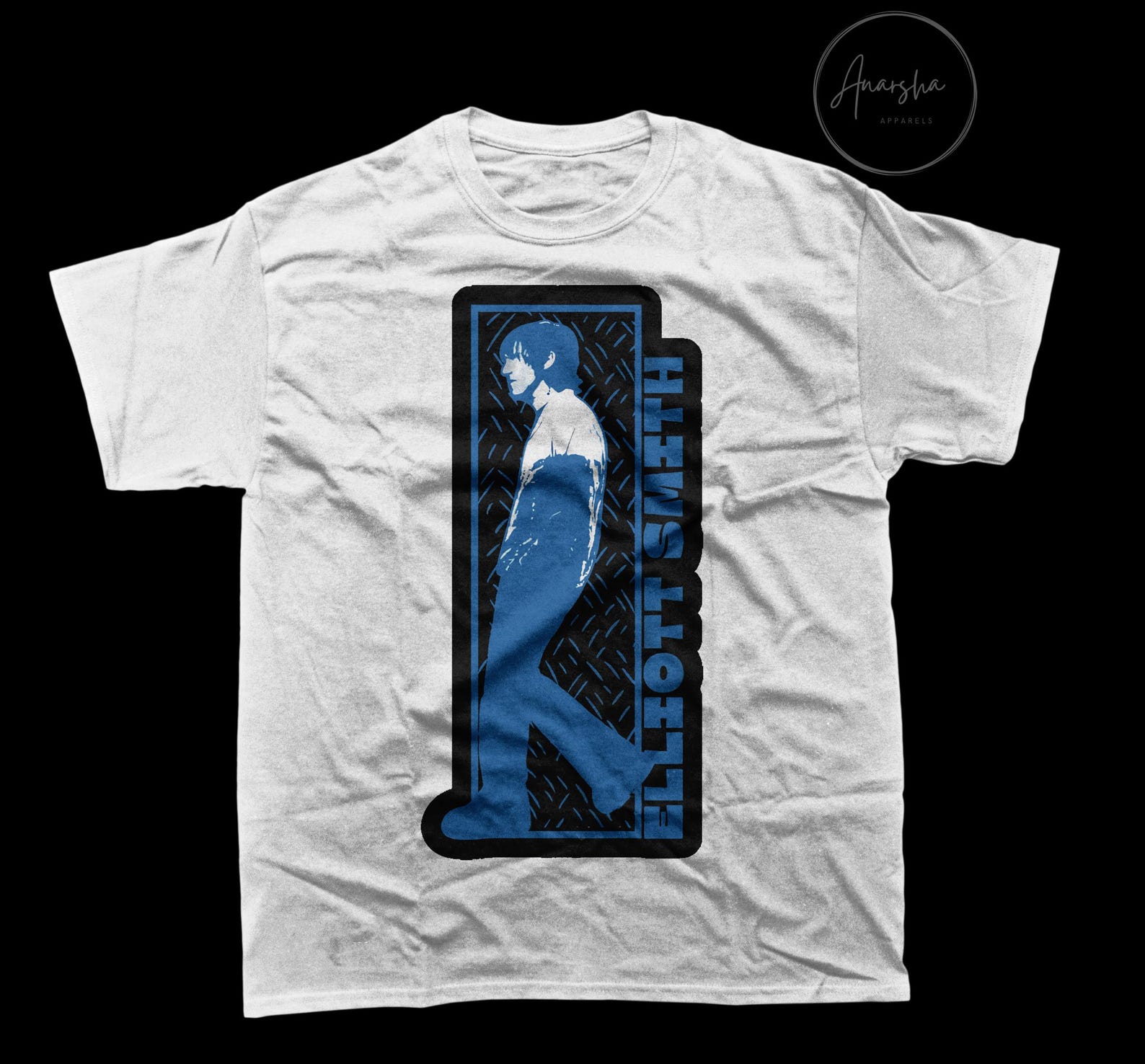 Elliott Smith Graphic Tee - Indie Music Unisex T-Shirt 4XL