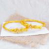 The new Chinese-style bamboo flower bracelet means that the national style is gentle and durable, and the atmosphere of daily wear is full