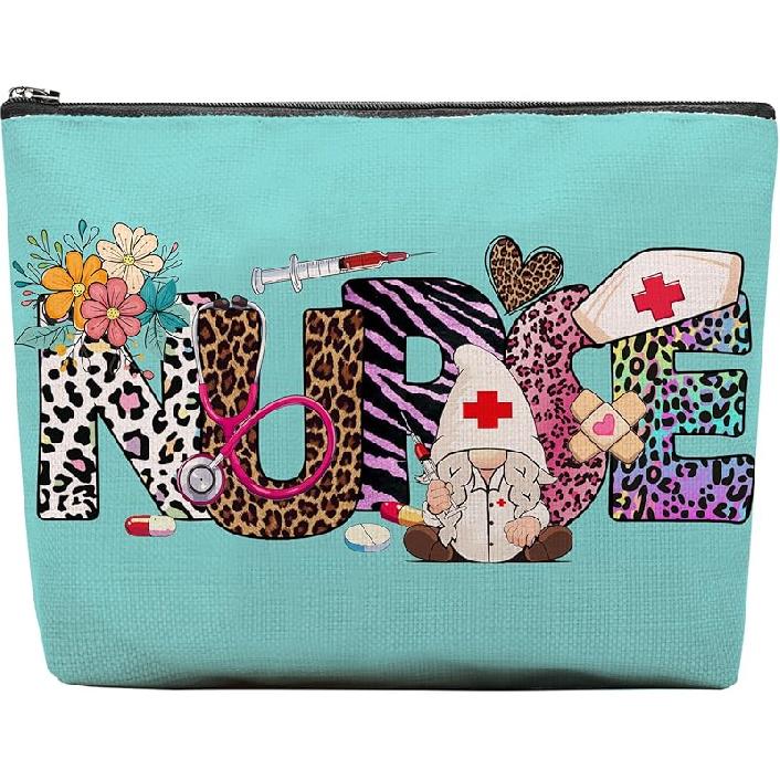 God Says You Are Makeup Bag, Christian Gifts for Women Cosmetic Bag, Bible Verse Floral Bible Verse Accessories Stuff for Women, Religious Faith nurse1