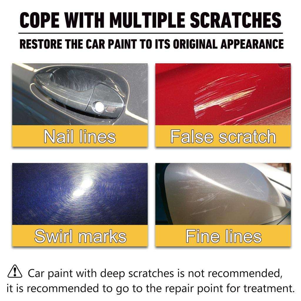 Car Scratch Remover Wax 100g, Paint Restoration & Polishing Wax, Remove Swirls and Scuffs, High Gloss Finish