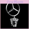 Ehtne Mercedes-Benz seisva tähega kapoti kroomitud embleem märk W123 W126 W201 W124 mudelitele