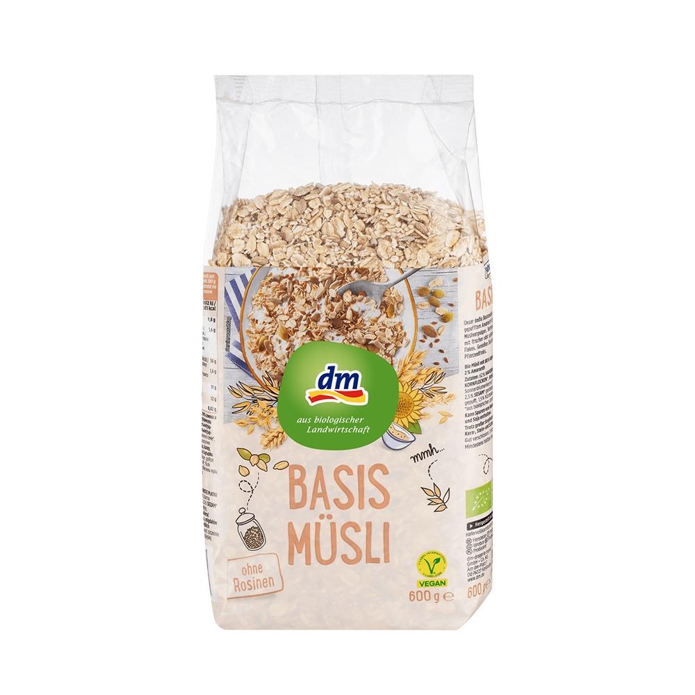 German Dm Muesli Basic 600G