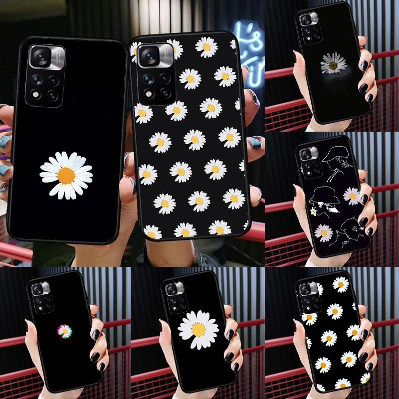 Daisy Flower Case For Xiaomi Redmi Note 14 13 11 9 10 12 Pro 9S 10S 11S 12S Redmi 10C 12C 13C 14C Cover