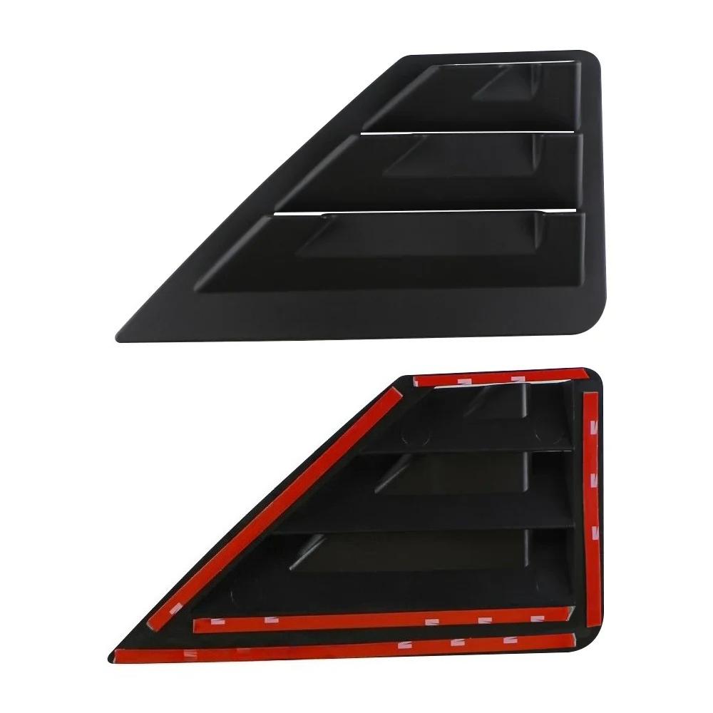 For Toyota CHR C-HR 2016-2025 ABS Rear Window Blinds Decoration Molding Cover Sticker Trim Parts 2pcs Car Accessories