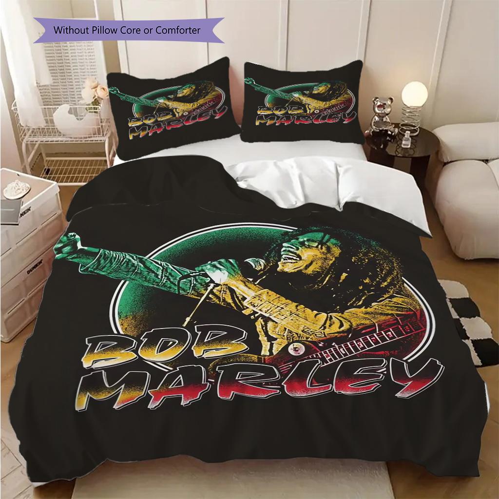 Harmony Peace Bedding (1 * duvet cover + 2 * pillowcase, without core) 2D Flat Bedding set Duvet cover and pillowcase Christmas birthday gift