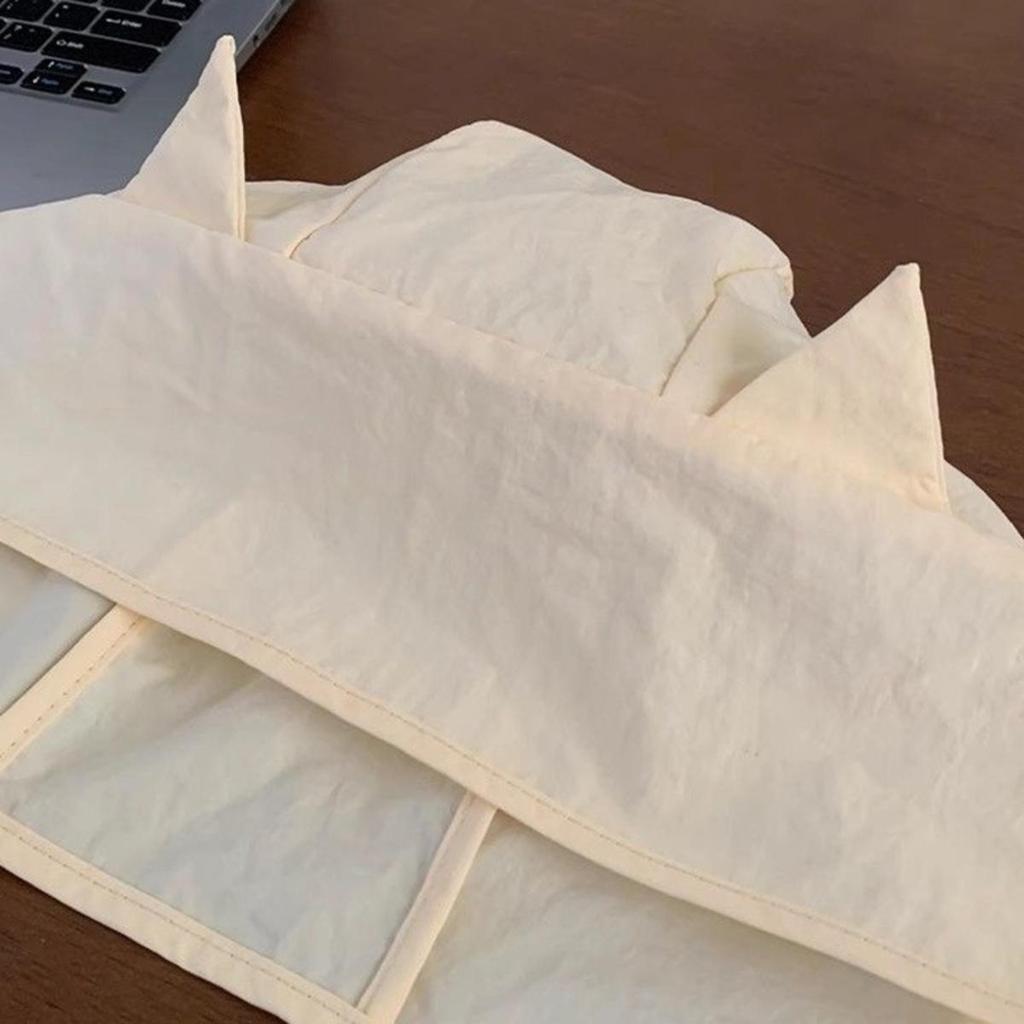 Little Devil Horn Headscarf Quick-drying Solid Color Strap Hat Sun Cap Sunscreen Hat Beanie Cap Sports Hat