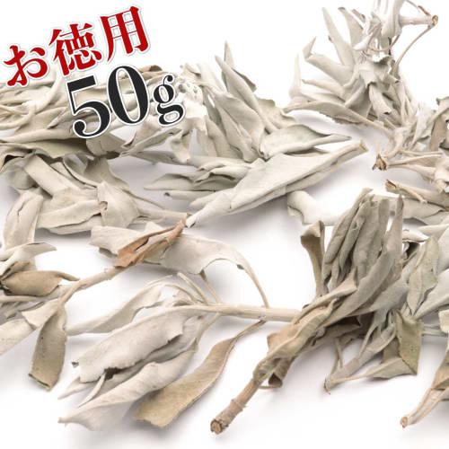 GOLD STONE White Sage Cluster with Branches, Unsorted, 50g, Pesticide-Free, California White Sage