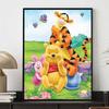 Diamond Painting Winnie The Pooh and Friends Art Illustration Cross Stitch Hanging Printed Puzzle Mosaic Embroidery Home Decoration 5D DIY