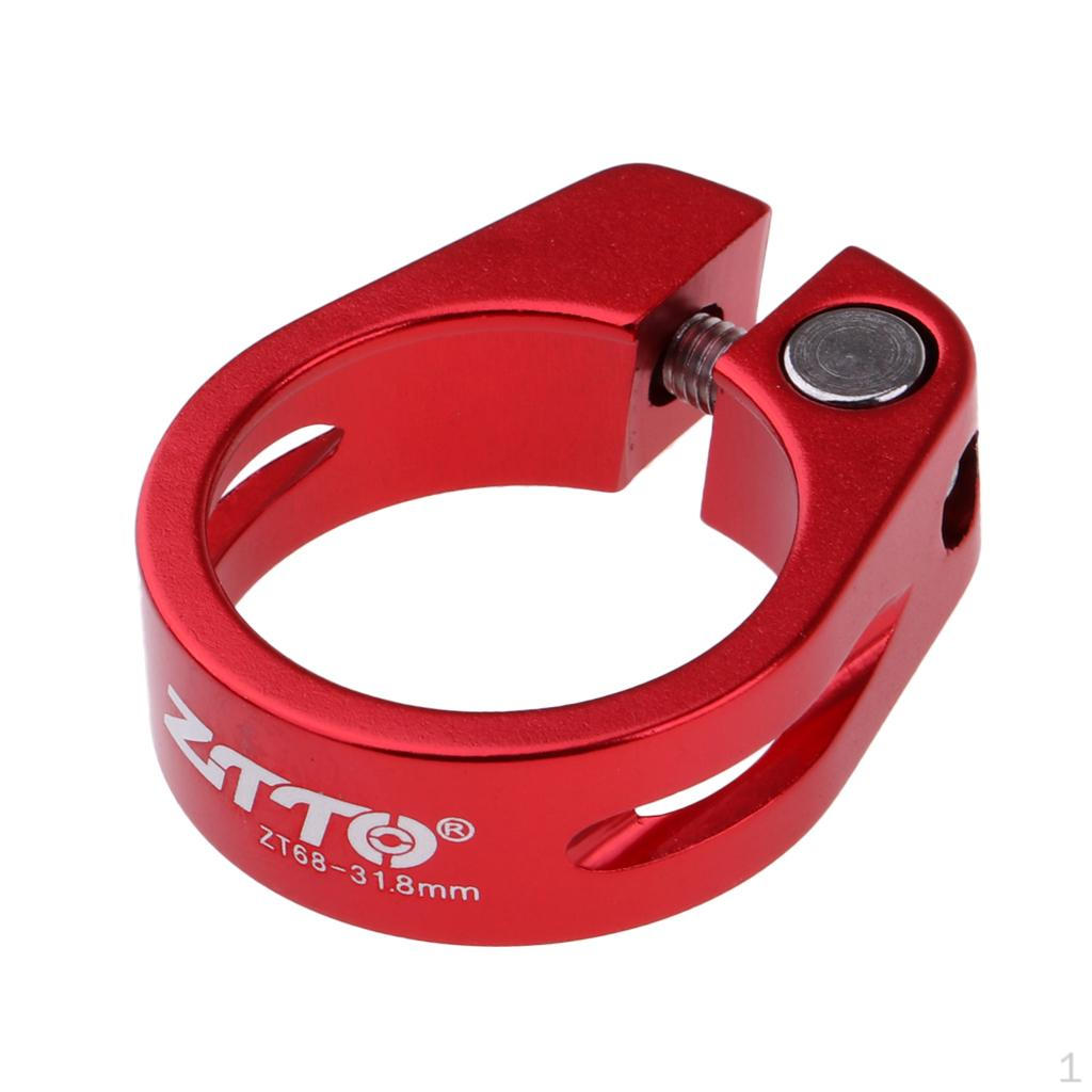 Seat Post Clamp Ultralight Locking Seatpost Tube Clip