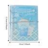 Portable Binder Ring Notebook Exquisite Diary Book Diary Book PVC Notebook  Office Use
