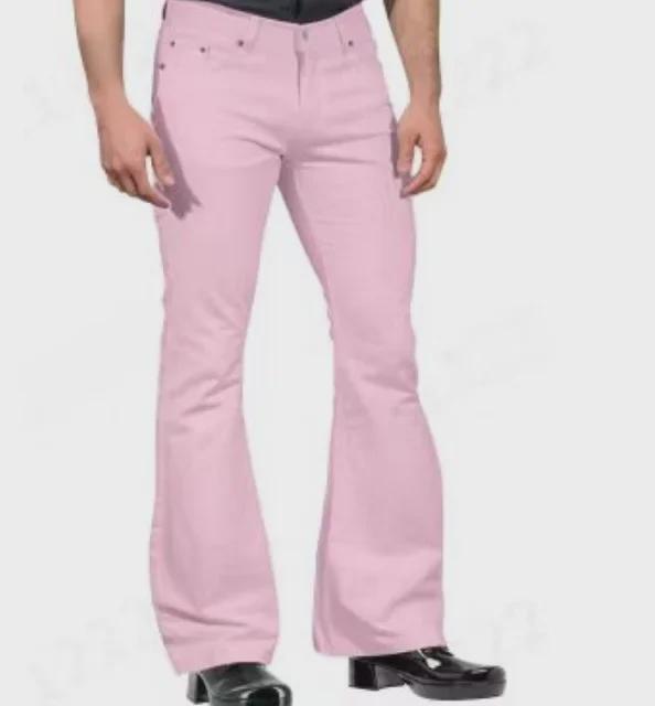 Herren 2024 Retro Schlaghose Freizeithose