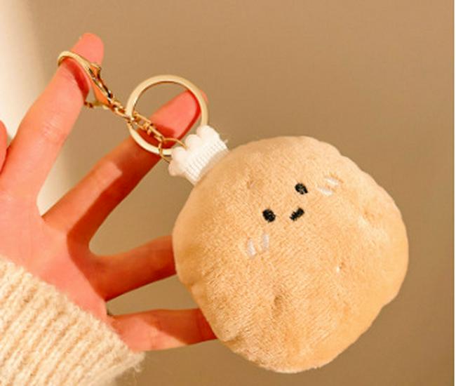 Cartoon Plush Keychains & Girls' Bag Accessories - Small, Versatile Gifts