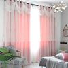 Tenda a Pizzo Stella Principessa Traforata Tre Strati Oscurante Trasparente, Adatta per Camera da Letto e Cameretta Bambini, Antipolvere Blocca Luce
