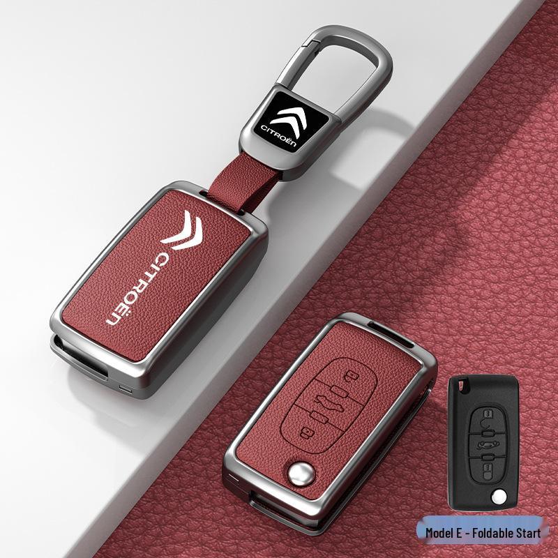 Car Key Cover & Buckle for Citroen C3XR, C4L, Tianyi, C5, C4 Sega, Elysee, C6 Models