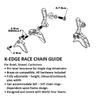 Race Bicycle Chain Guide | for Round 36T To 54T Chain Rings