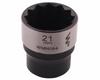 3/8" Twelve-point Socket. 21 . CrV50BV30. DIN 3124. Waryński