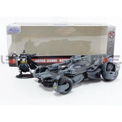 Collectible Miniature Car - JADA TOYS - BATMOBILE Batman Justice League - Figure Included - Black