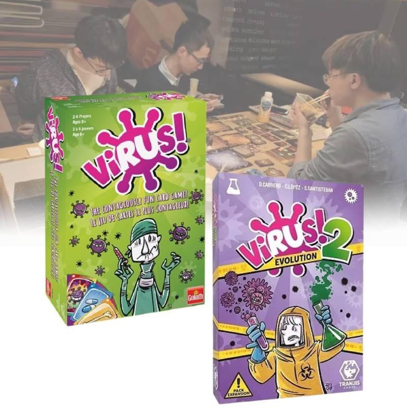Živá karetní hra o virové infekci pro rodinnou zábavu a zábavná setkání