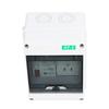 Distribution Box 1 Way 15A IP65 Waterproof Circuit Breaker Protection Case 110‑250VAC US Plug for In