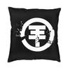 Heavy Metal Music Rock Tokio Hotels Logo Square Pillow Cover Home Decor Cushions Throw Pillow Living Room Double-Sided Printing