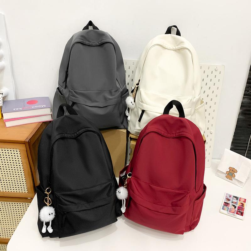 Backpack New Japanese Versatile Female College Students Class School Bag Male Casual High School Students Computer Backpack Tide