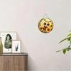 Vintage Metal Wall Art Round Bee Floral Decor Home Cafe Office