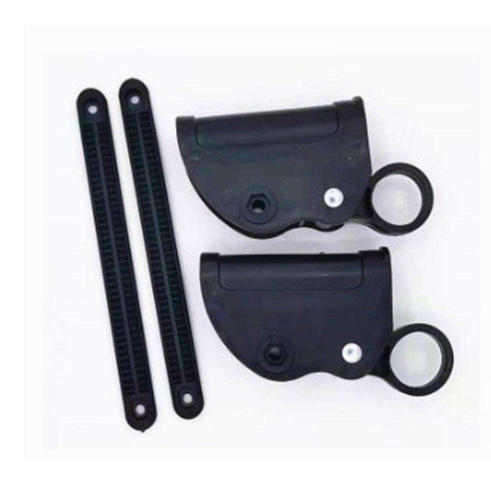 

130*60 мм пластиковый металлический язычок черный складной стул для отдыха с замком активности 1