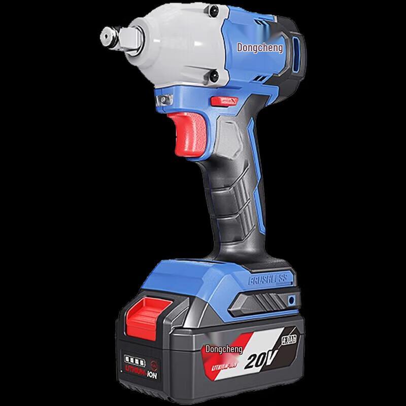 Dongcheng 20V sladdlös borstlös slagskruvmejsel CN-kontakt (adapter ingår)