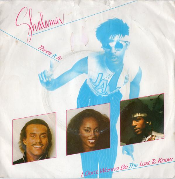 

7inch Record SHALAMAR - There It Is K13194 Solar 1982 UK Soul/Funk Used