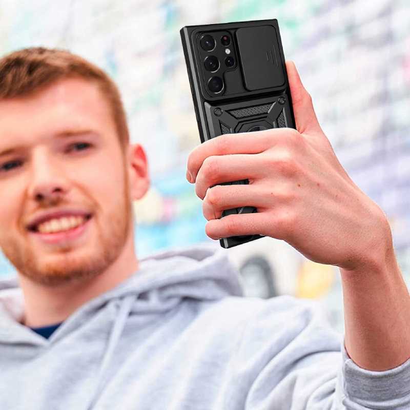 Sc Camring Galaxy S22 Ultra Svart