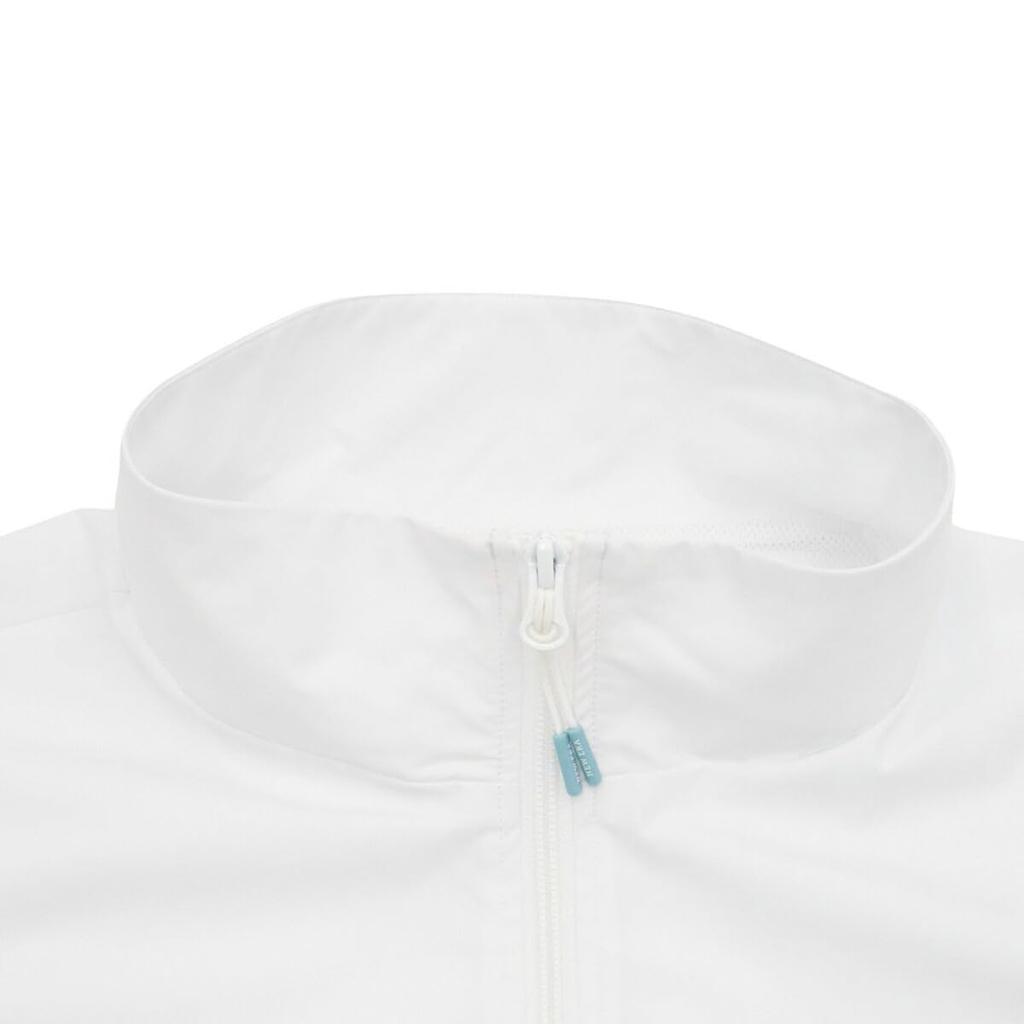 Golf Zip Up Vest Water Repellent Plain White XL GF WOVEN FULL ZIP VEST WHI 14391469 NER36G6418 [New Era]