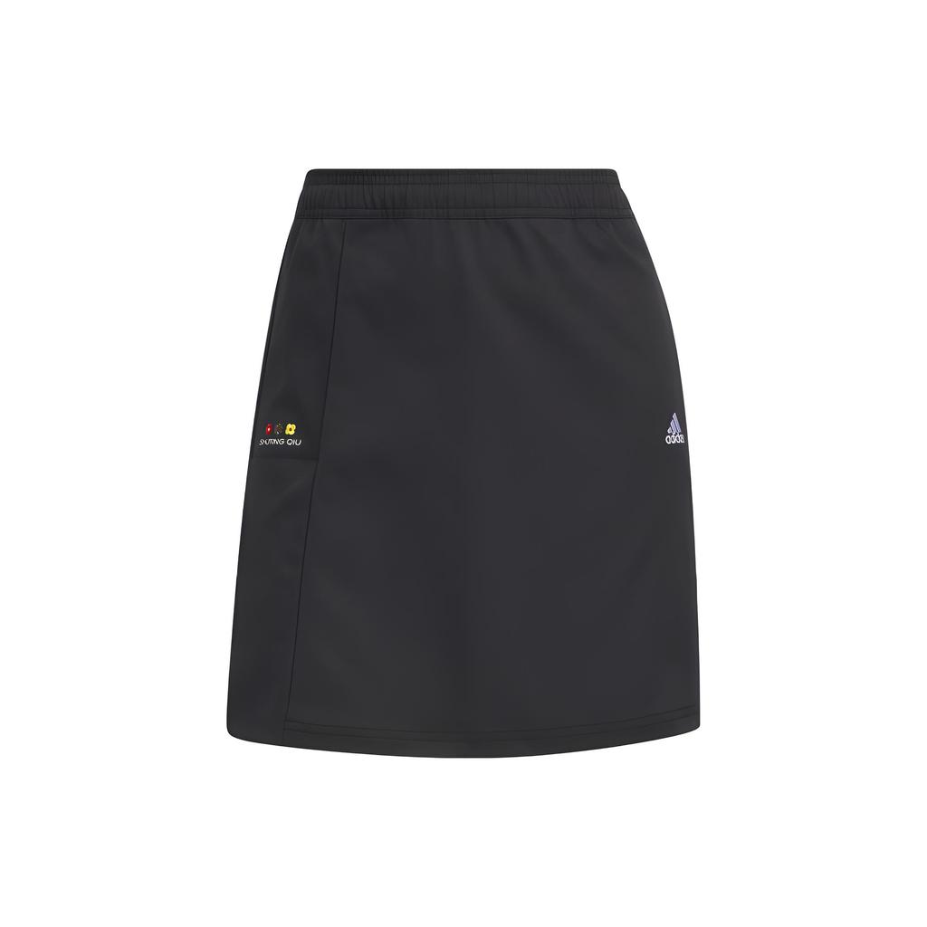 adidas X SHUTING QIU Collaboration Collection Casual Short Skirts Women's Black IM8451