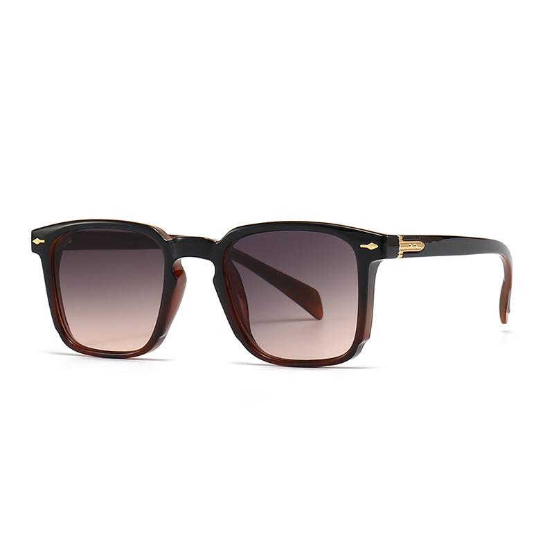 Foreign Trade  Popular Sunglasses With Rice Nails European And American Street Photography Ins Popular Model Square