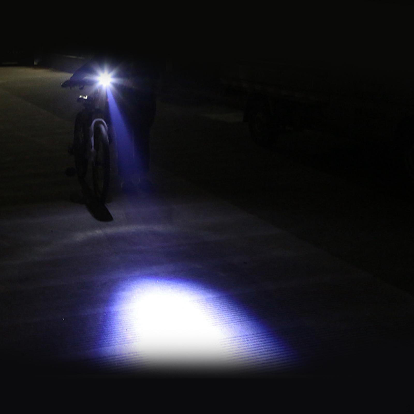 Bright USB Rechargeable Bike Light Set, Headlight with 3 Brightness Mode, Water Resistant -