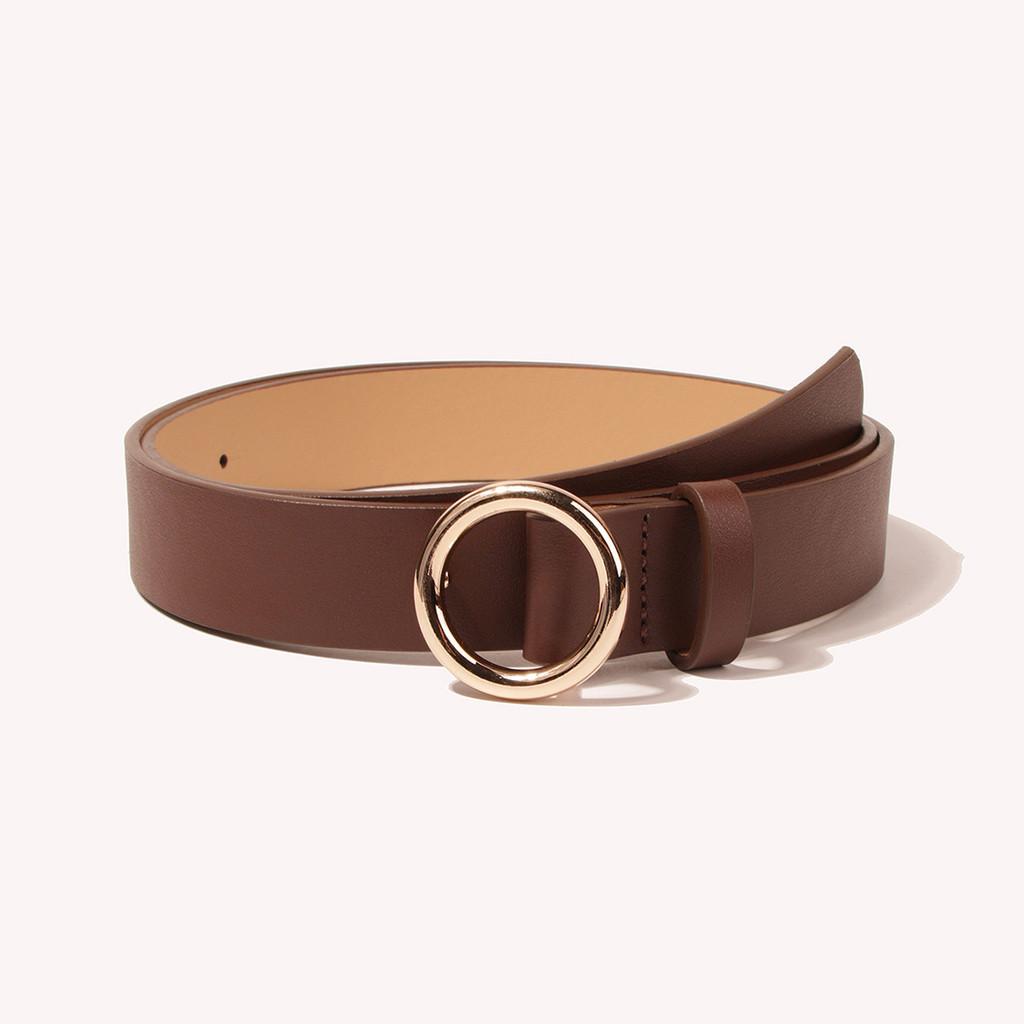 Spring Korean Style Womens Waist Belt With Snap Closure And Adjustable Length