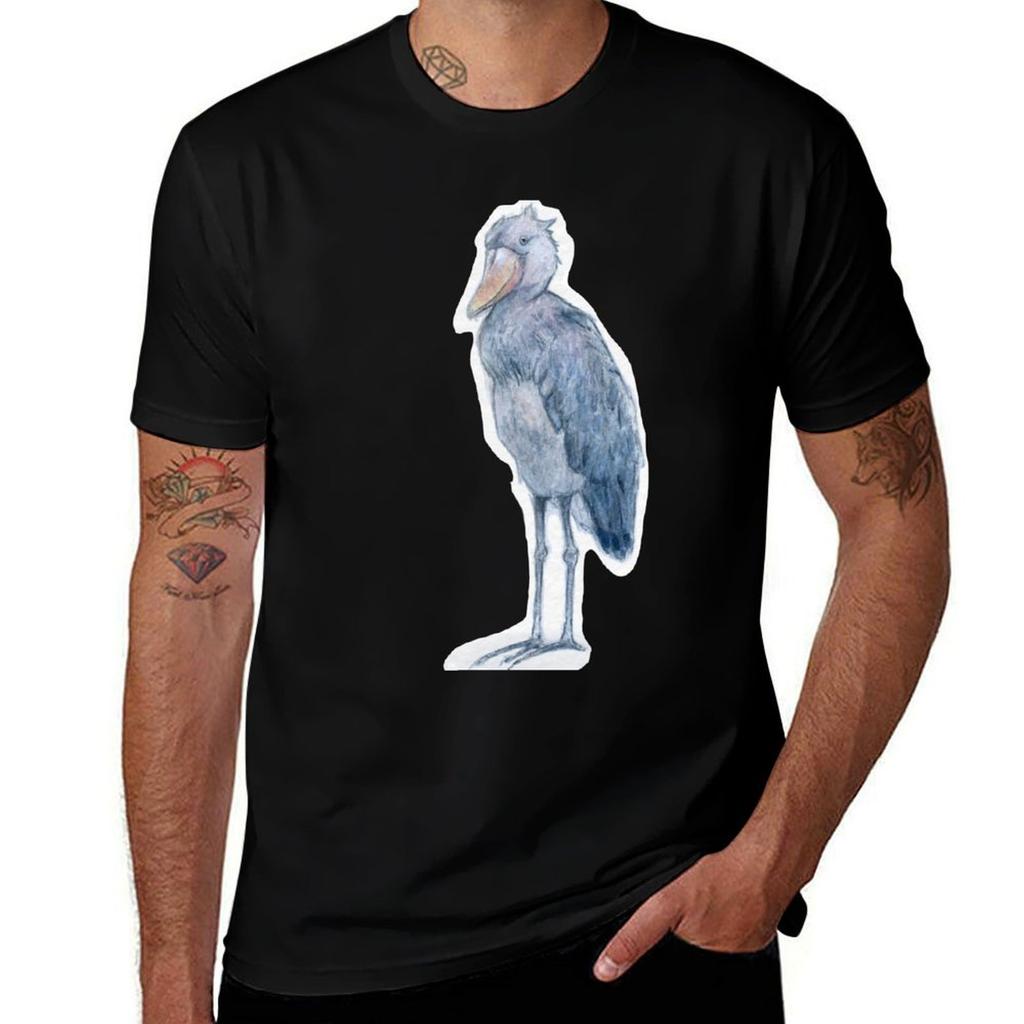 Shoebill T-Shirt Independence Day Short Sleeve T-Shirt