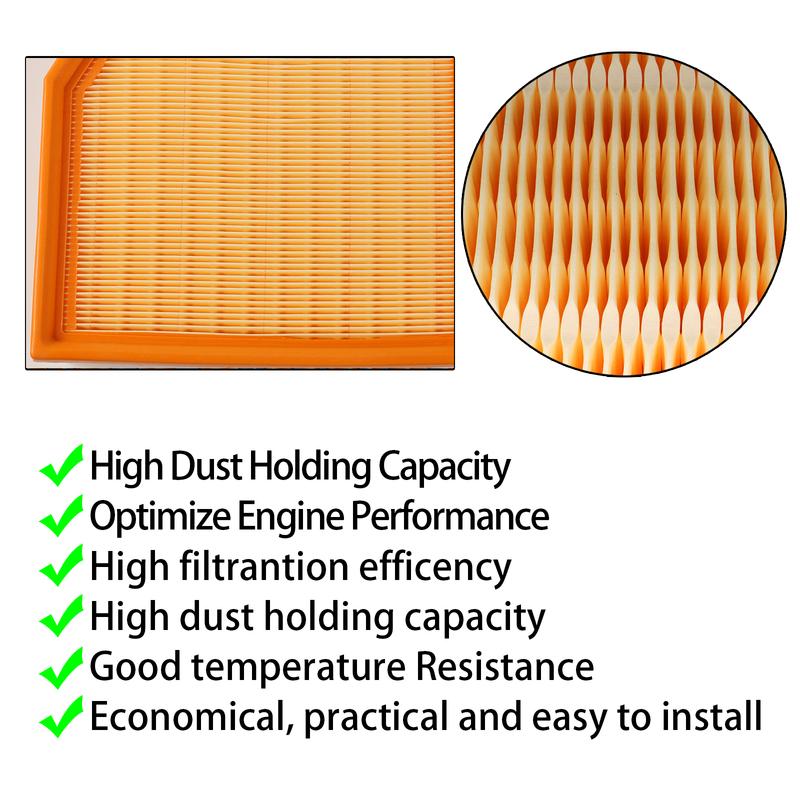 For BMW F39 F40 F44 F45 F46 F48 Mini F54 F55 F56 F57 F60 High Performance Engine Air Intake Filter Cleaner Element 13718513944