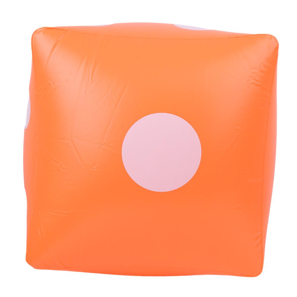 Inflatable Dice Portable Indoor Outdoor Party Activities Supplies Prop Game ToyGreen