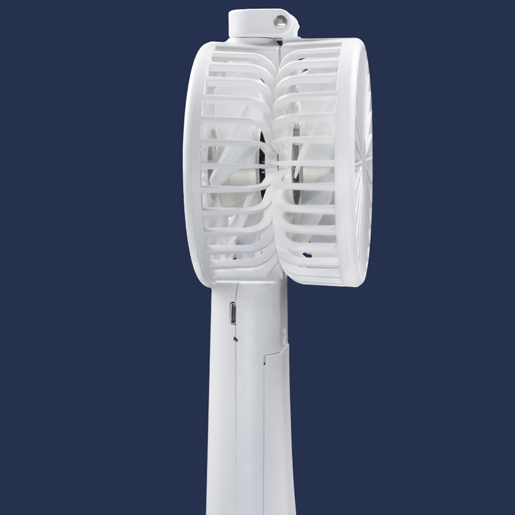 Portable Fan USB Charging Foldable Adjustable Speed Mini Quiet Cooling Rest Fan