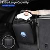 New Energy Vehicle Charging Gun Storage Pouch Waterproof Leather Car Organizer Bag For VW Golf Passat Polo Tiguan Sharan Touran 21FD
